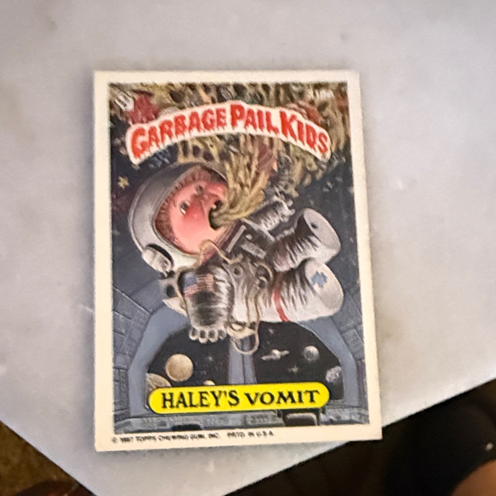 Garbage Pail Kids Trading Card - Space Adventure